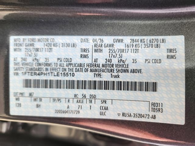 New 2026 Ford Ranger XL AWD/4WD image 23