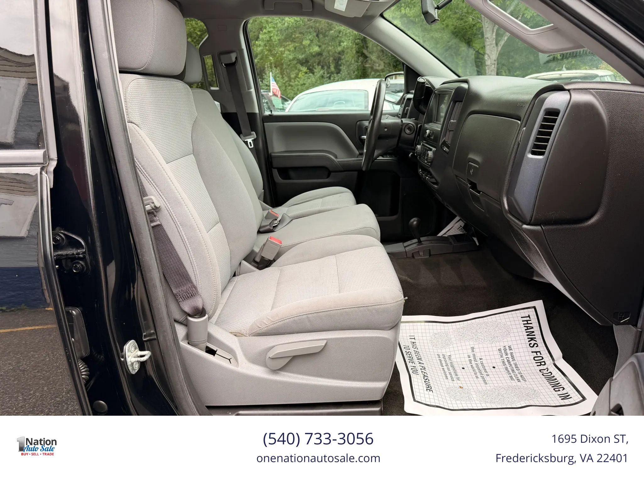 Used 2017 Chevrolet Silverado 1500 Custom w/ Custom Convenience Package AWD/4WD image 14