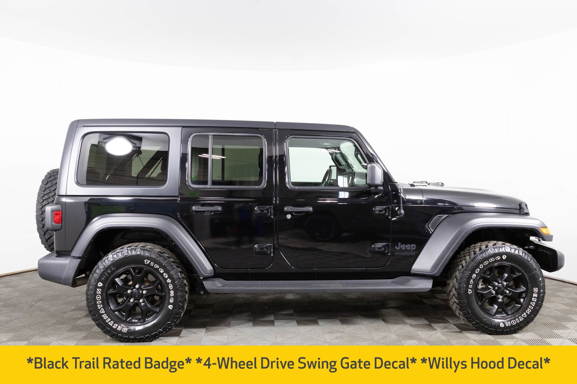 Used 2021 Jeep Wrangler Unlimited Willys image 9