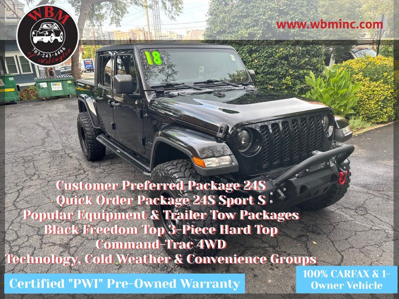 Used 2022 Jeep Gladiator Sport AWD/4WD image 3