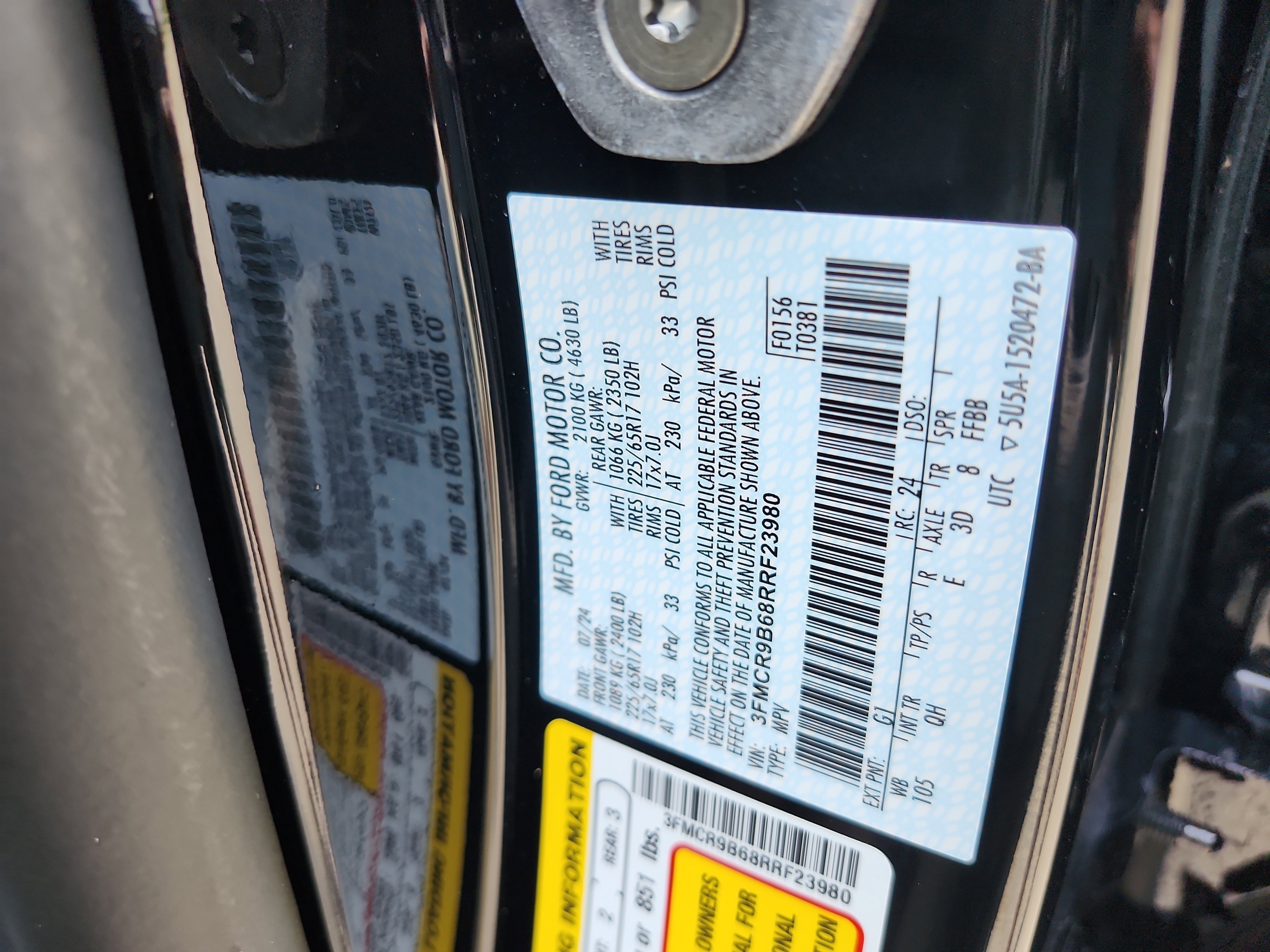 Certified 2024 Ford Bronco Sport Big Bend w/ Convenience Package image 22