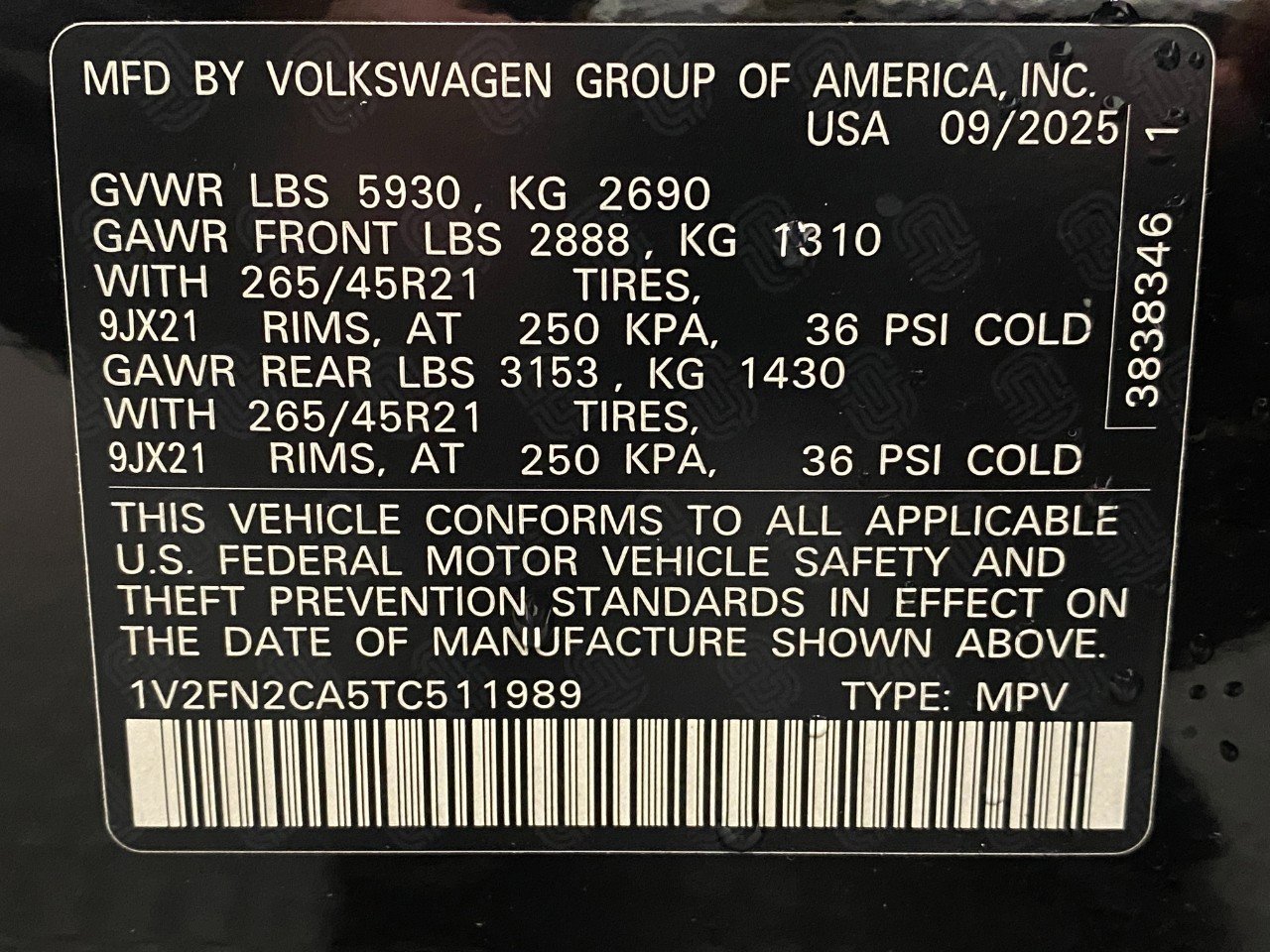 New 2026 Volkswagen Atlas SEL Premium R-Line image 37