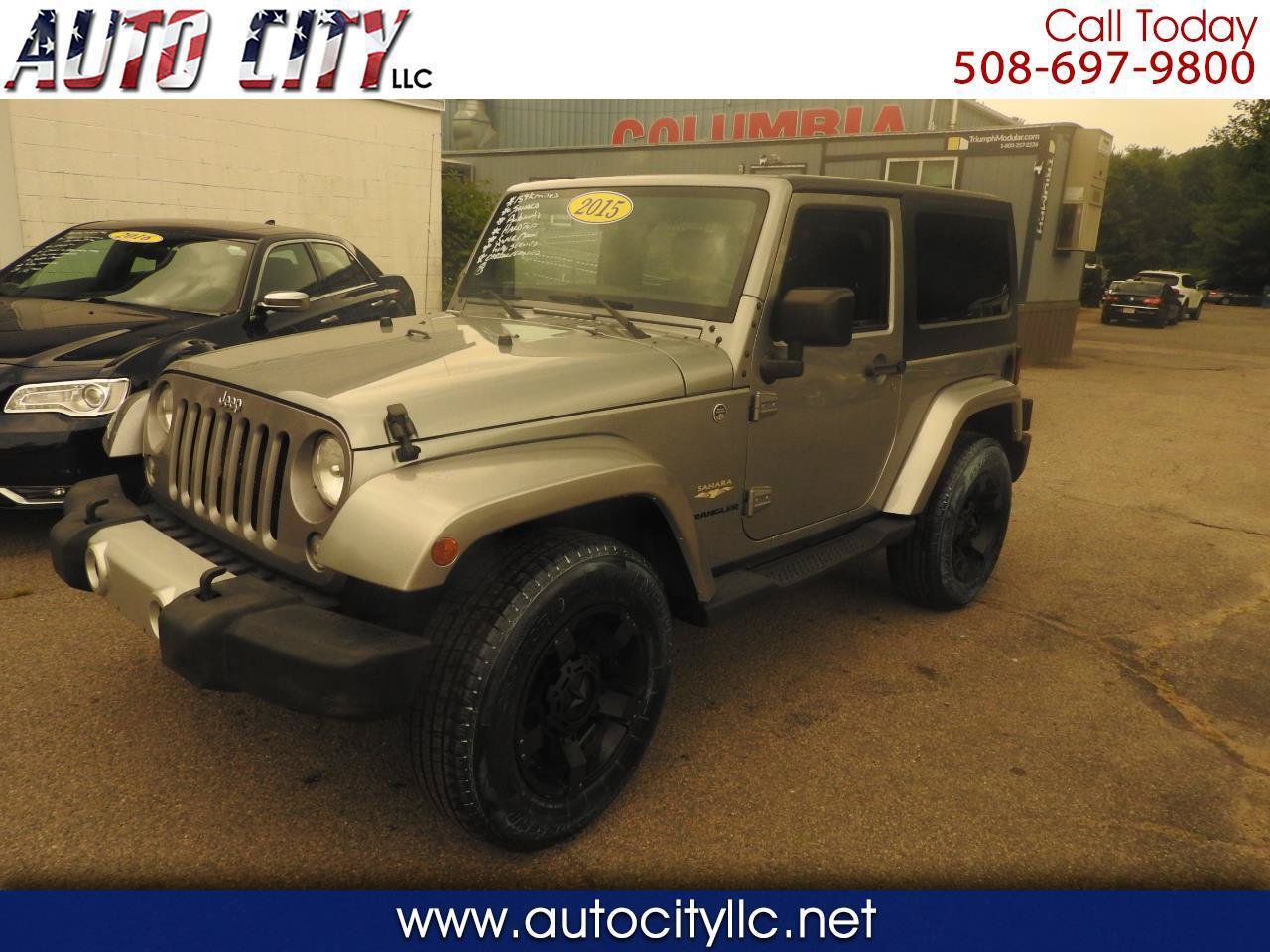 Used 2015 Jeep Wrangler Sahara w/ Connectivity Group AWD/4WD image 1
