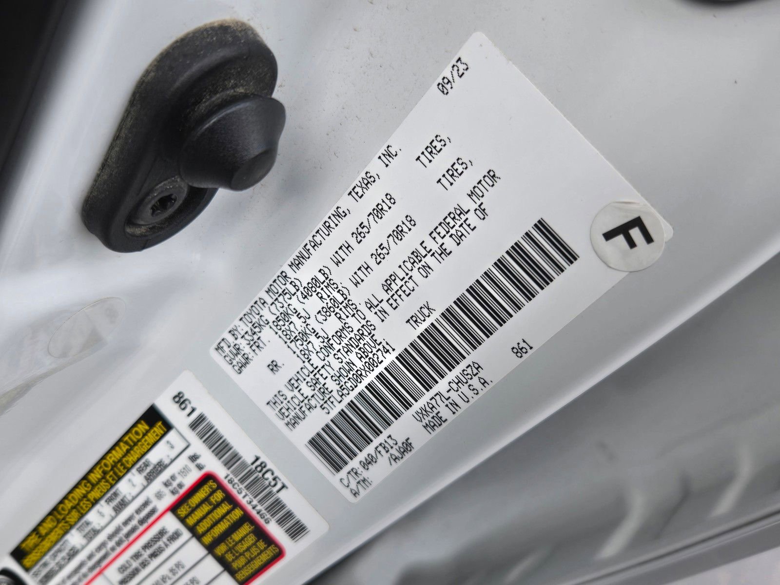 Used 2024 Toyota Tundra SR5 w/ SR5 Convenience Package image 26