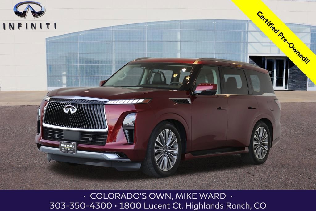 Certified 2025 INFINITI QX80 Sensory image 1