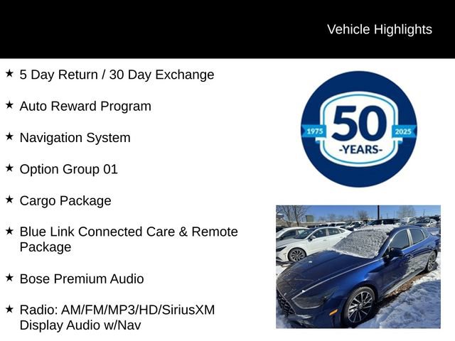 Used 2020 Hyundai Sonata Limited w/ Cargo Package image 5