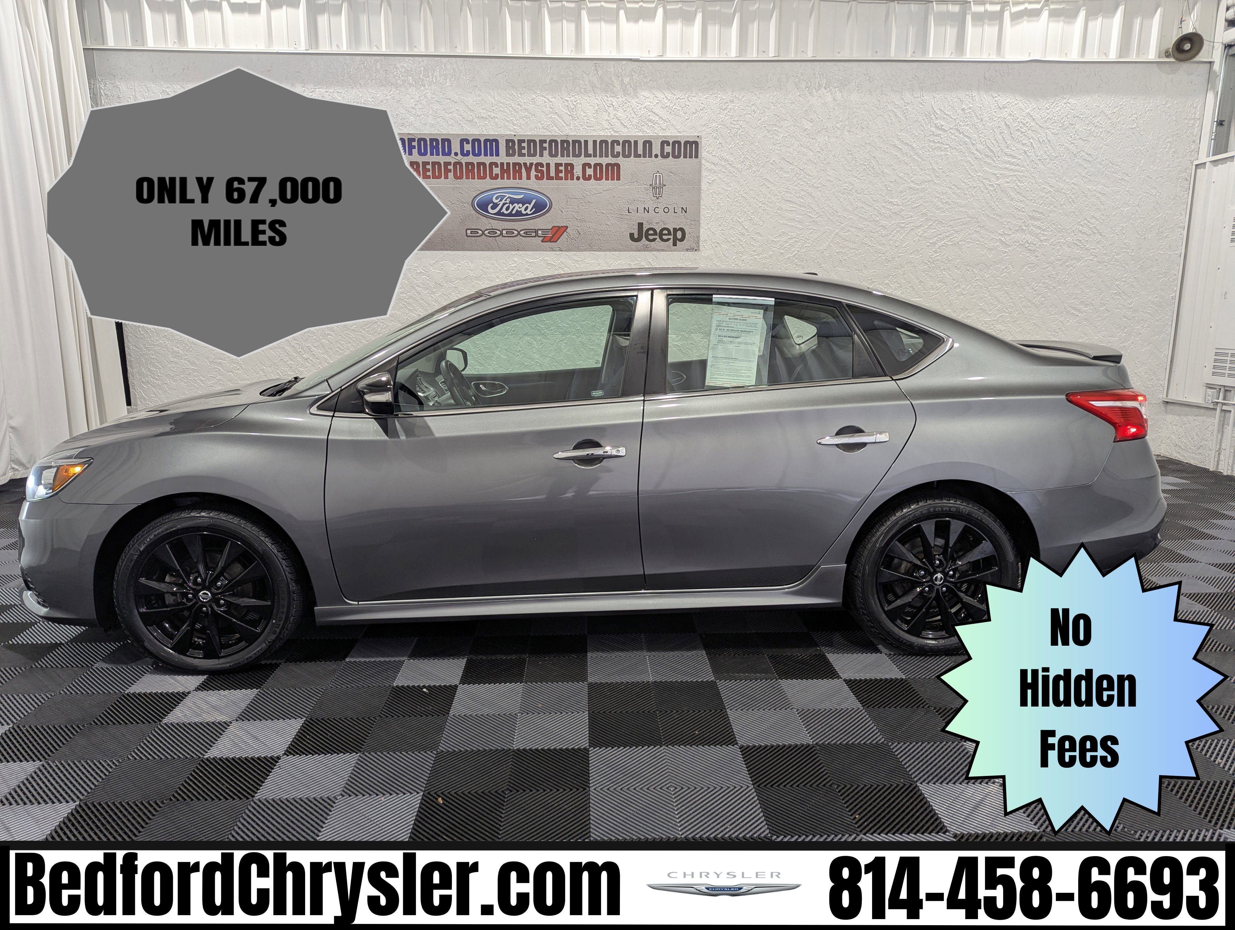 Used 2018 Nissan Sentra SR w/ SR Midnight Edition Package FWD image 1