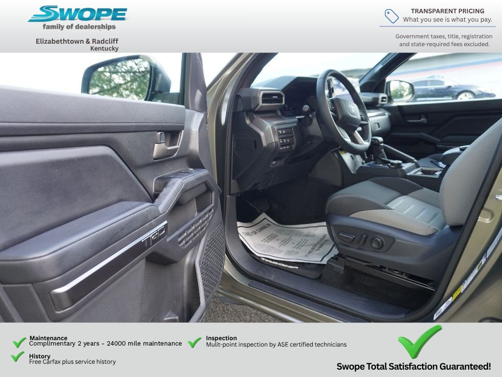 Certified 2025 Toyota Tacoma TRD Off-Road w/ TRD Off Road Upgrade Package AWD/4WD image 12