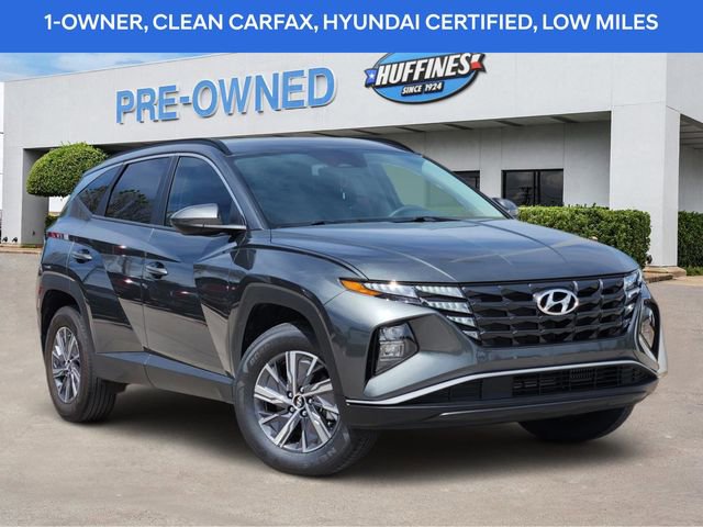 Certified 2024 Hyundai Tucson Blue image 1
