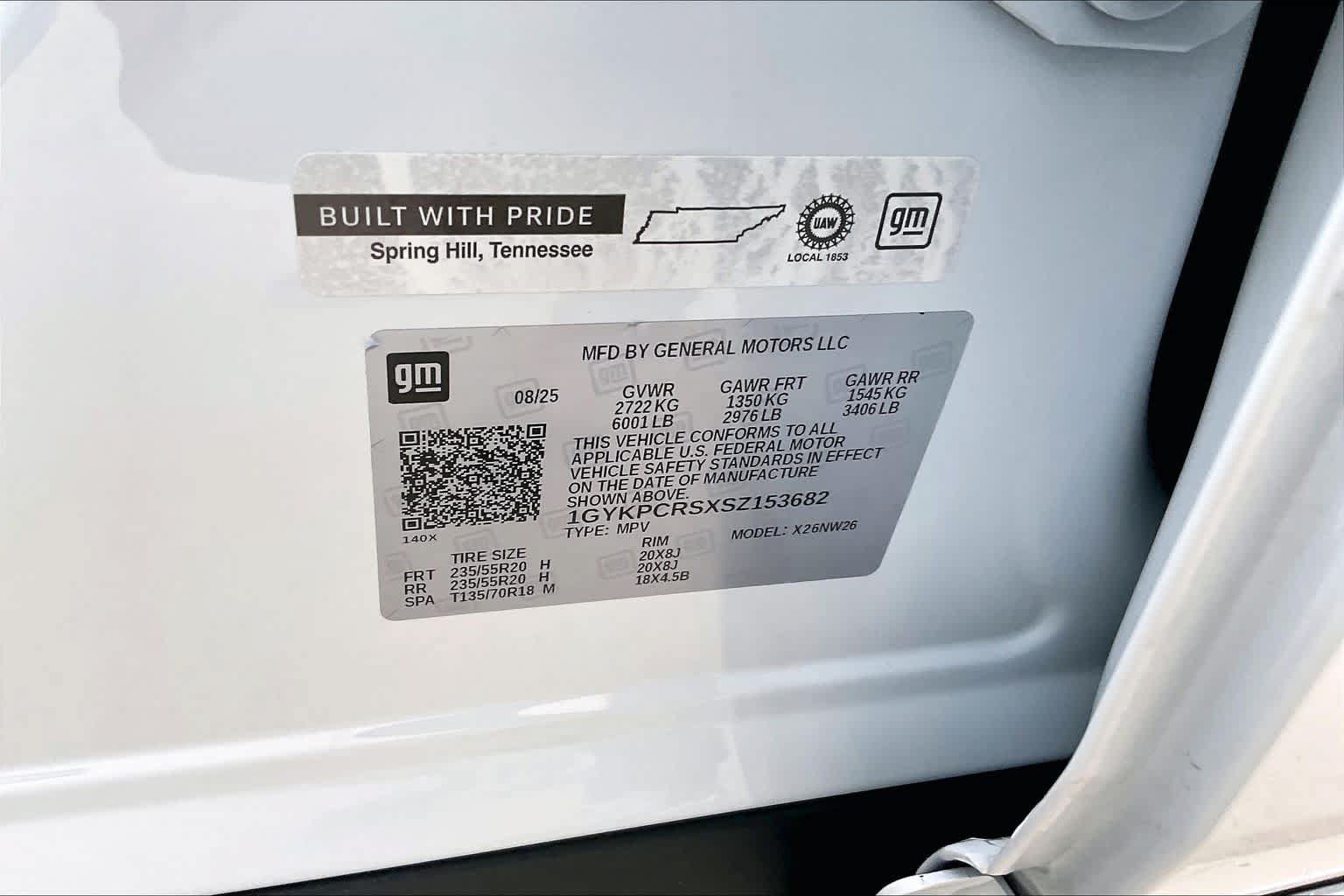 Certified 2025 Cadillac XT6 Premium Luxury FWD image 37