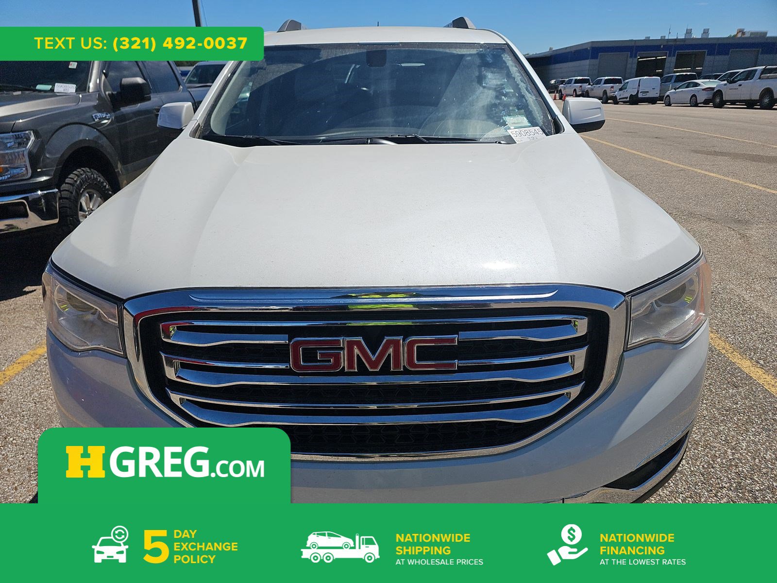Used 2019 GMC Acadia SLT w/ LPO, Floor Liner Package FWD image 1