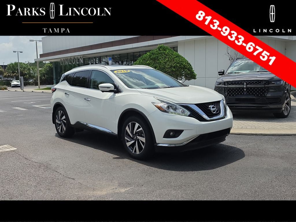 Used 2018 Nissan Murano Platinum w/ Cargo Package FWD image 1