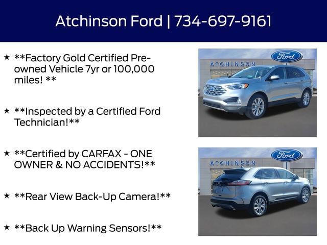 Certified 2024 Ford Edge Titanium AWD/4WD image 5