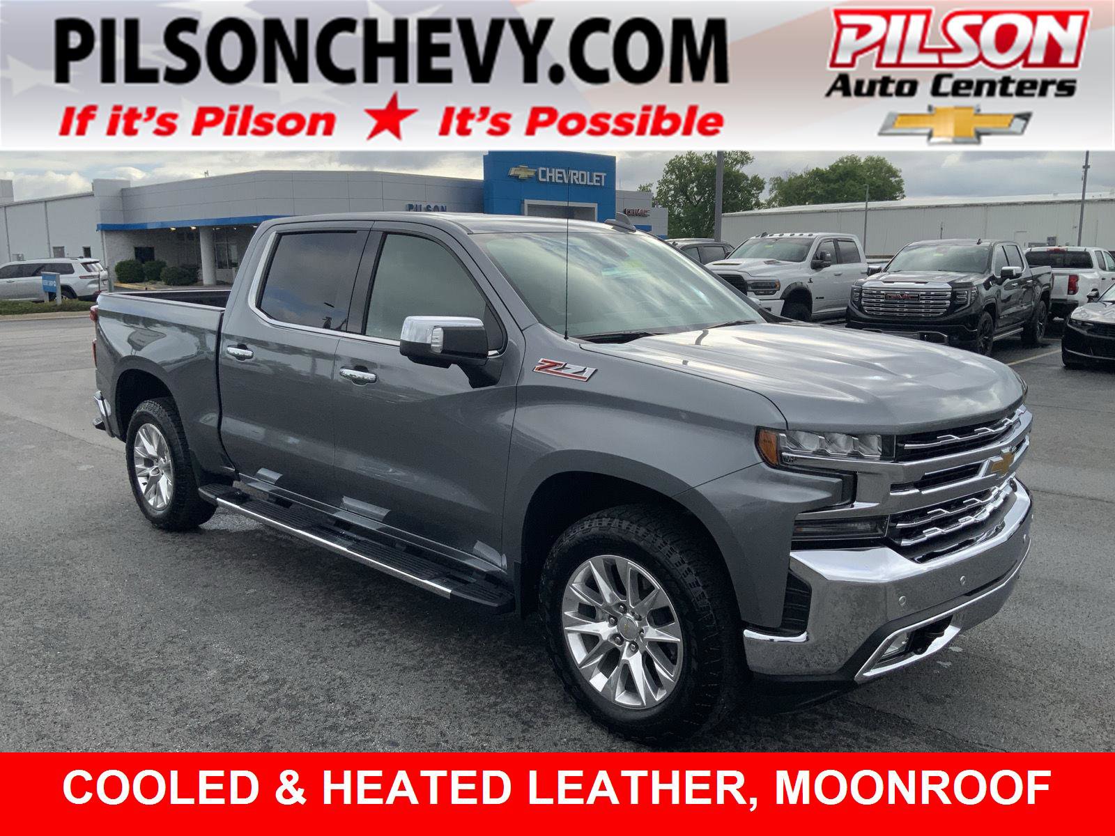 Used 2021 Chevrolet Silverado 1500 LTZ w/ Z71 Off-Road Package