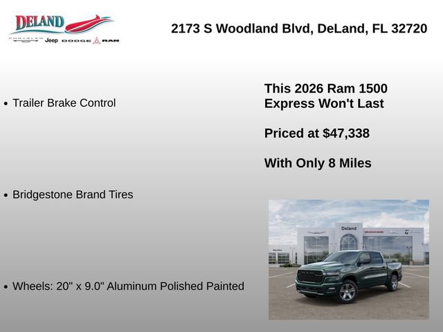 New 2026 RAM 1500 Express AWD/4WD image 32