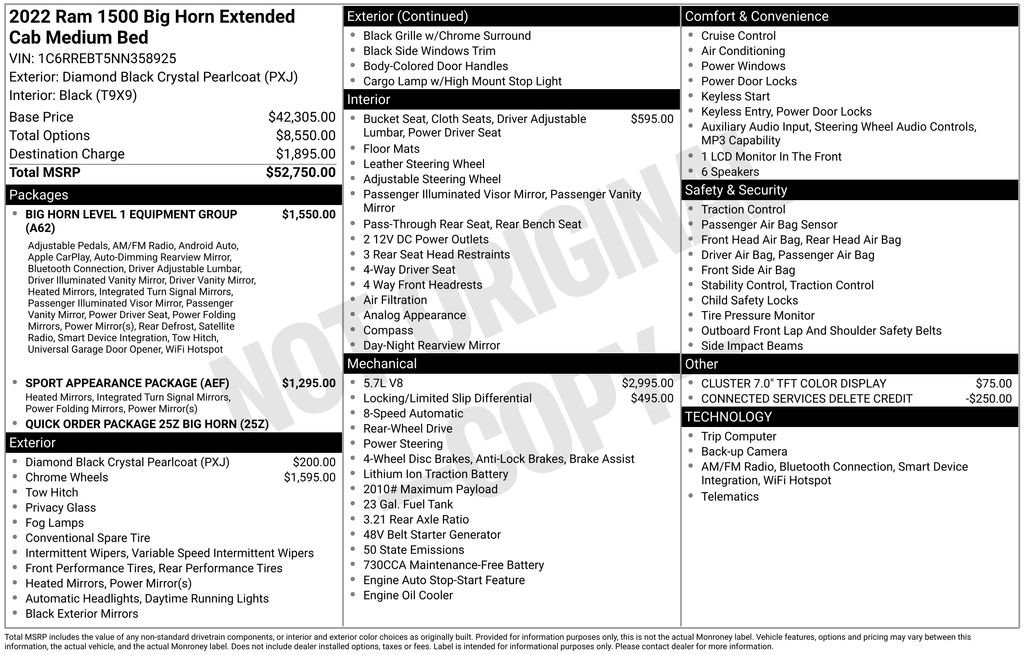 Used 2022 RAM 1500 Big Horn RWD image 4