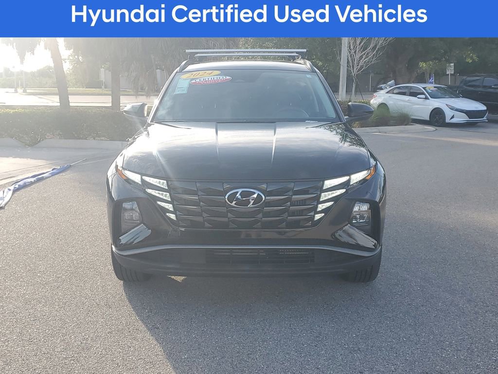 Certified 2024 Hyundai Tucson Blue image 3