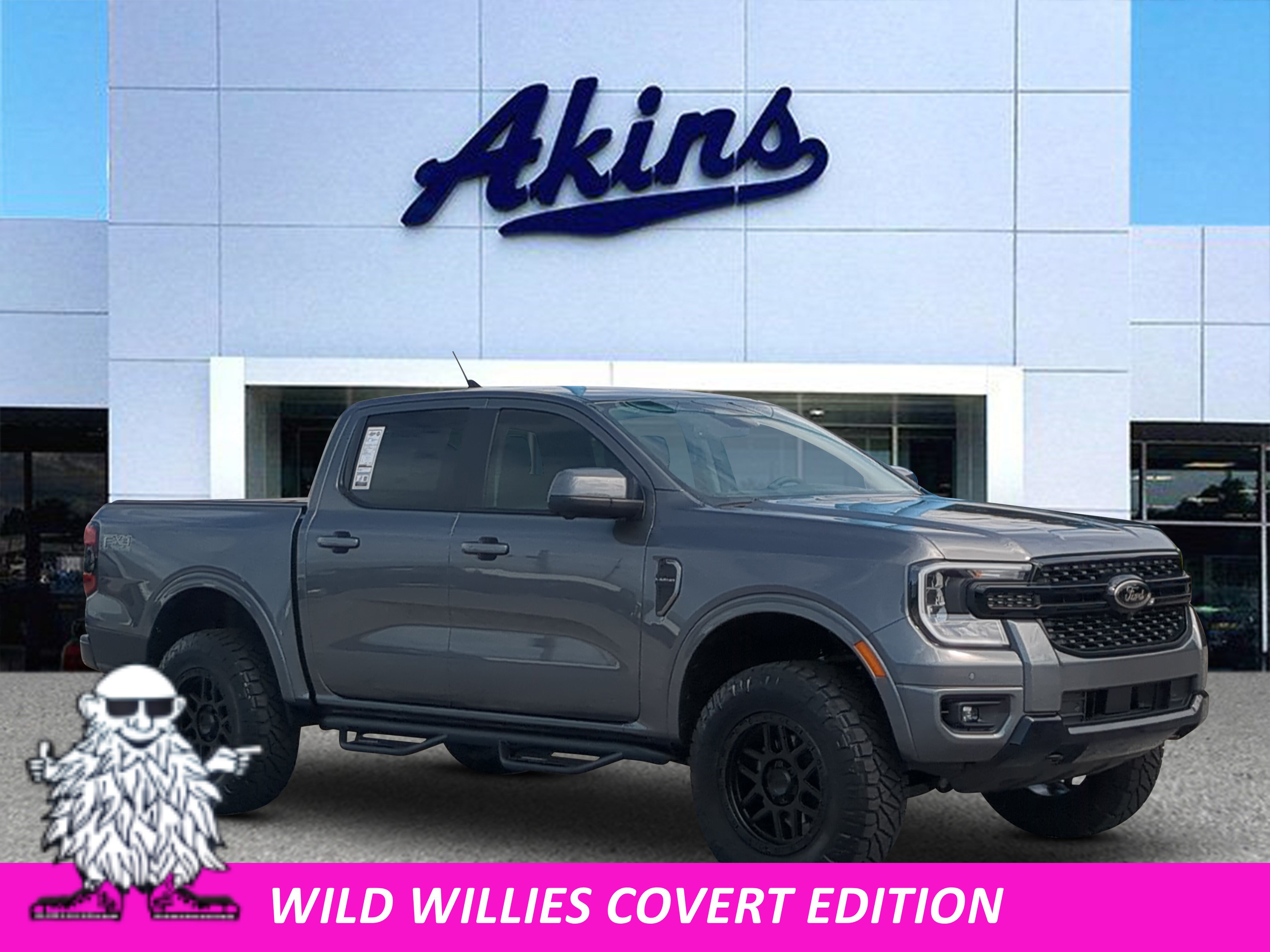 New 2026 Ford Ranger Lariat w/ FX4 Off-Road Package