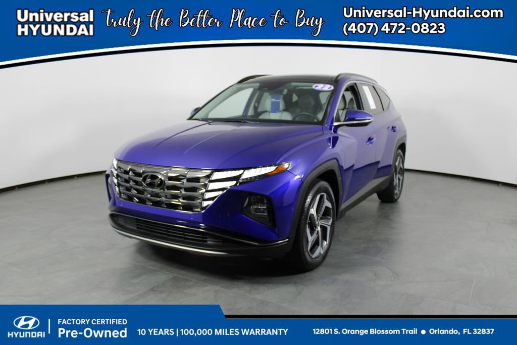 Certified 2022 Hyundai Tucson Limited w/ Cargo Package image 1