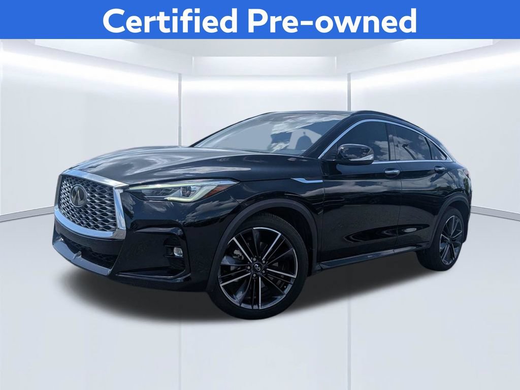 Certified 2022 INFINITI QX55 Luxe w/ Cargo Package
