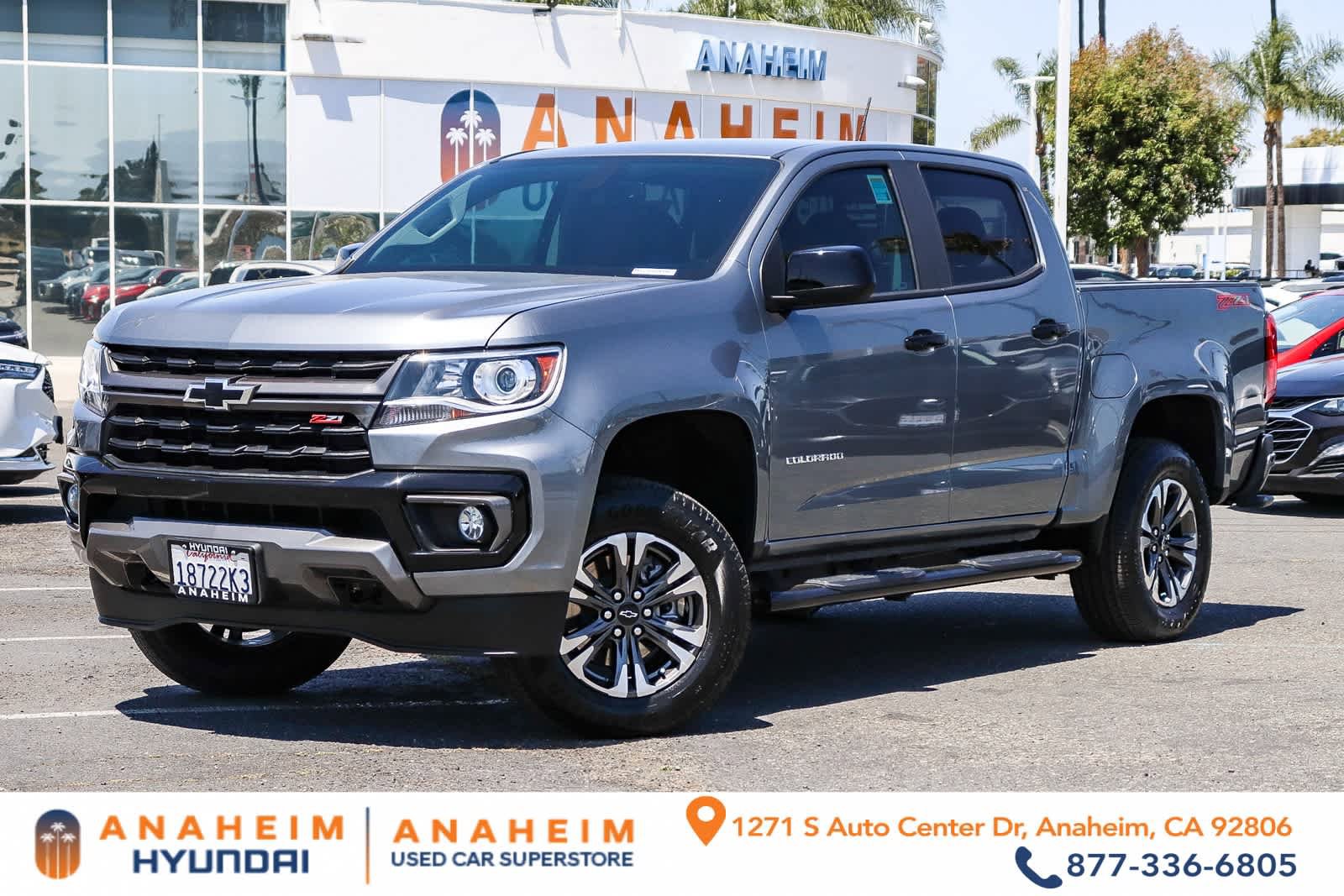 Used 2021 Chevrolet Colorado Z71