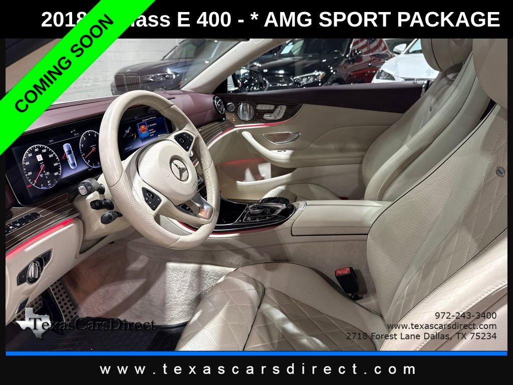 Used 2018 Mercedes-Benz E 400 Coupe image 6