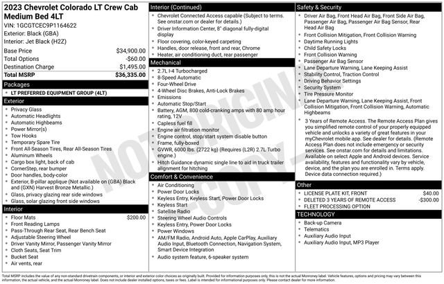 Used 2023 Chevrolet Colorado LT AWD/4WD image 2