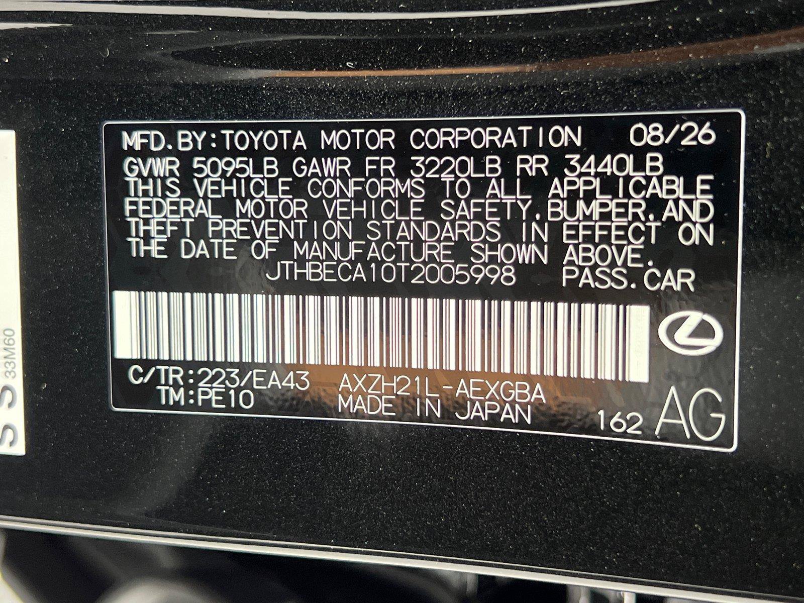 New 2026 Lexus ES 350h FWD image 26