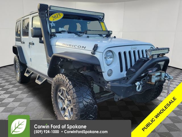 Used 2015 Jeep Wrangler Unlimited Rubicon w/ Connectivity Group image 1