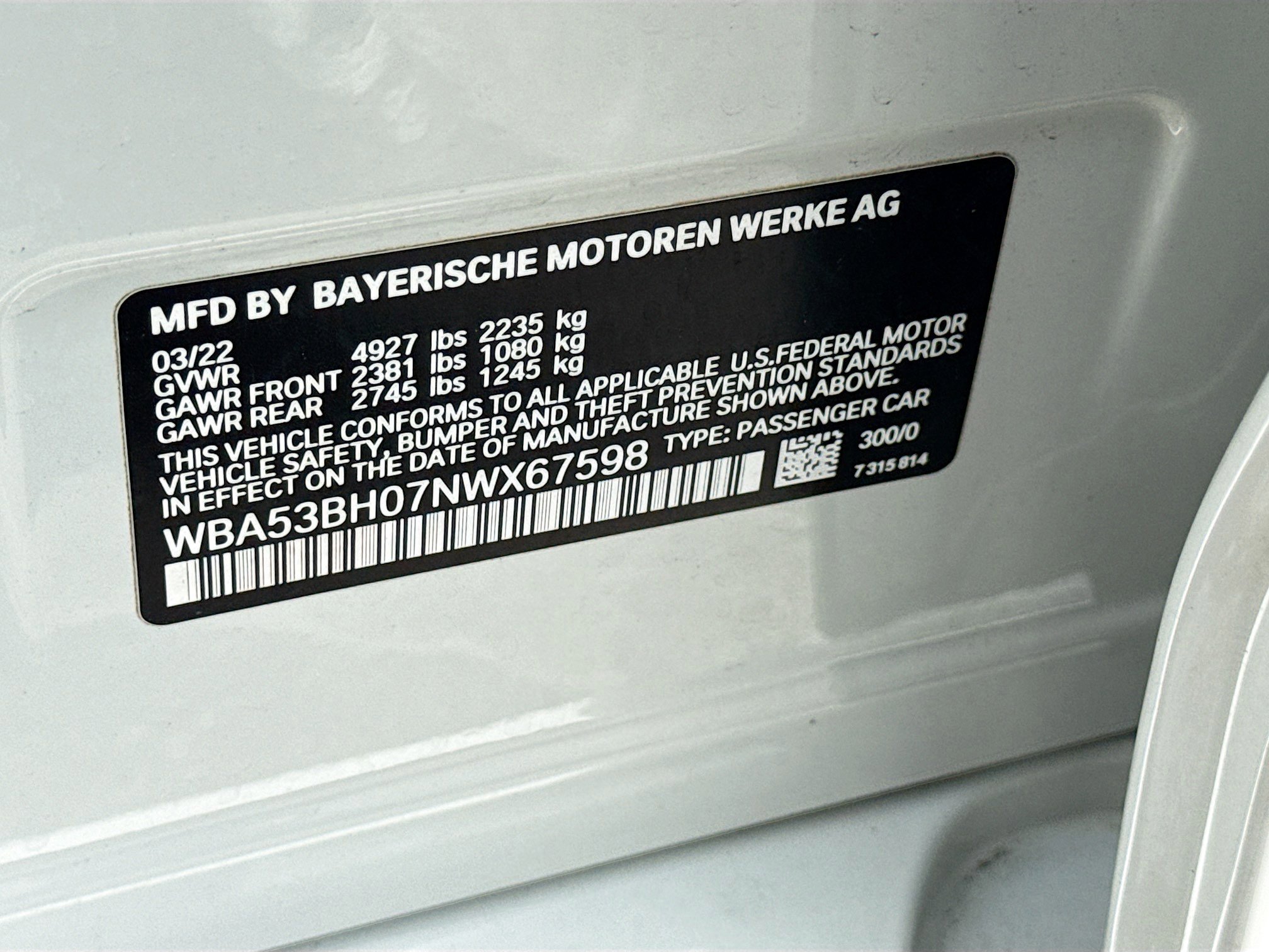 Used 2022 BMW 530i w/ Convenience Package RWD image 45