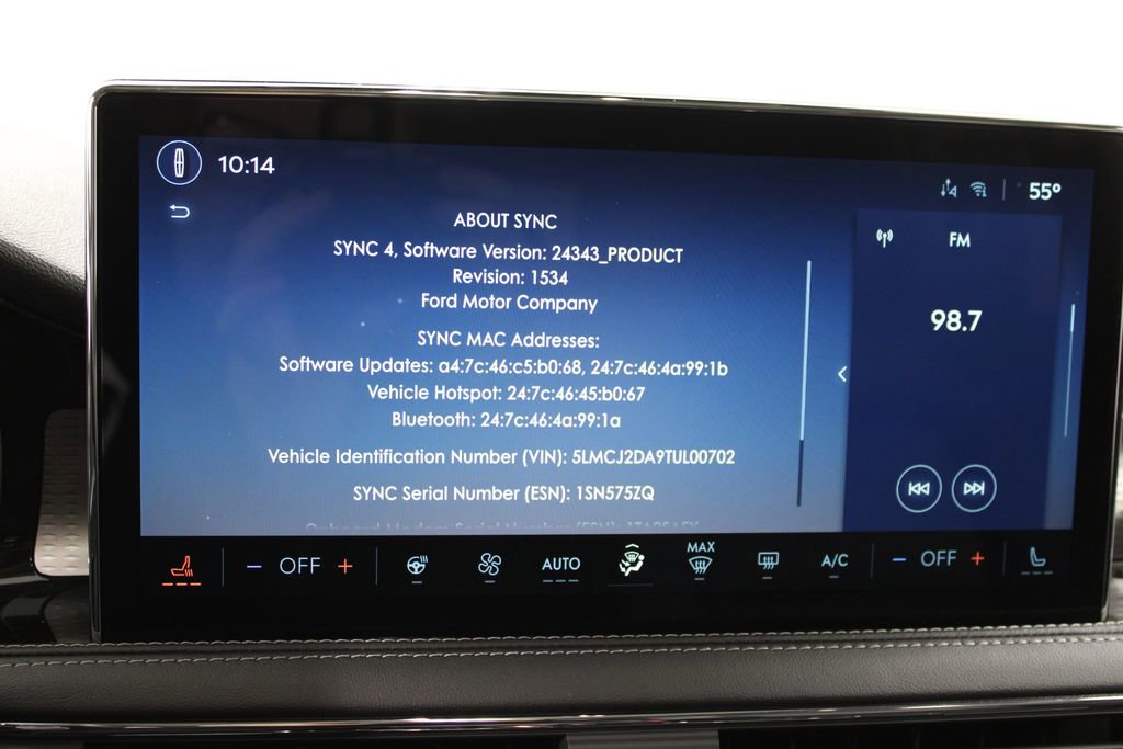 New 2026 Lincoln Corsair Reserve image 48