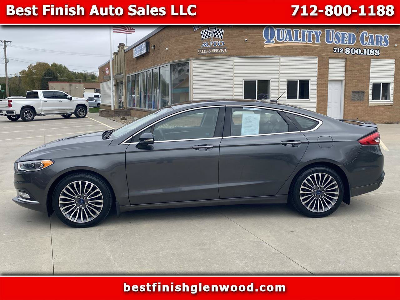 Used 2017 Ford Fusion Titanium AWD/4WD image 1