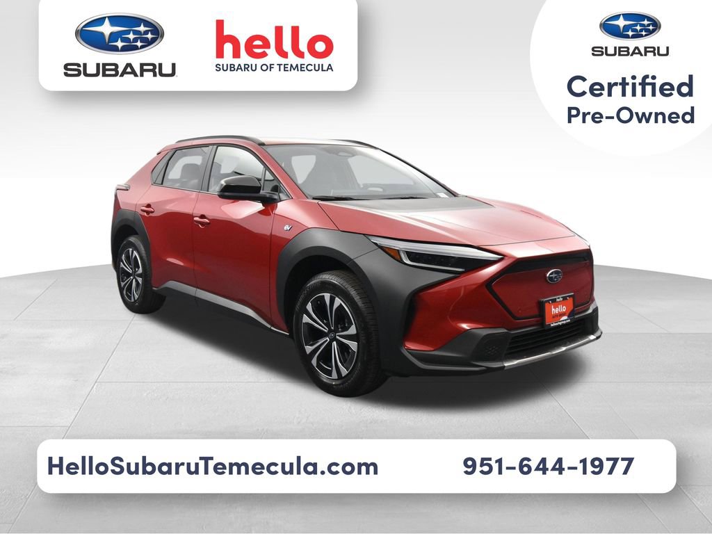 Certified 2025 Subaru Solterra Premium