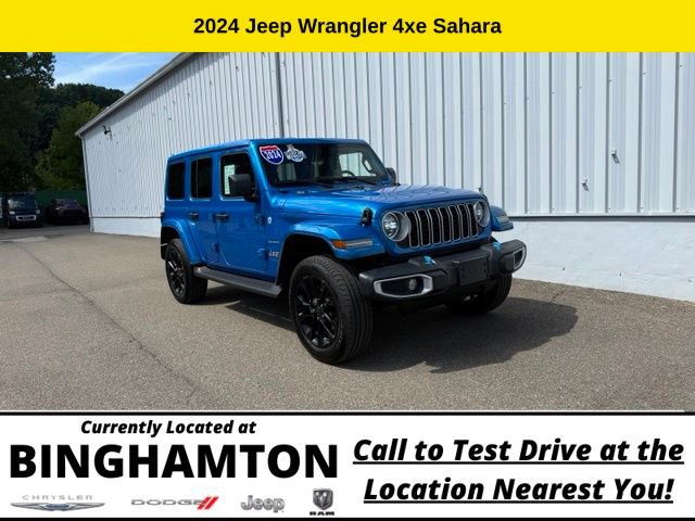 Used 2024 Jeep Wrangler Unlimited Sahara w/ Safety Group AWD/4WD image 2