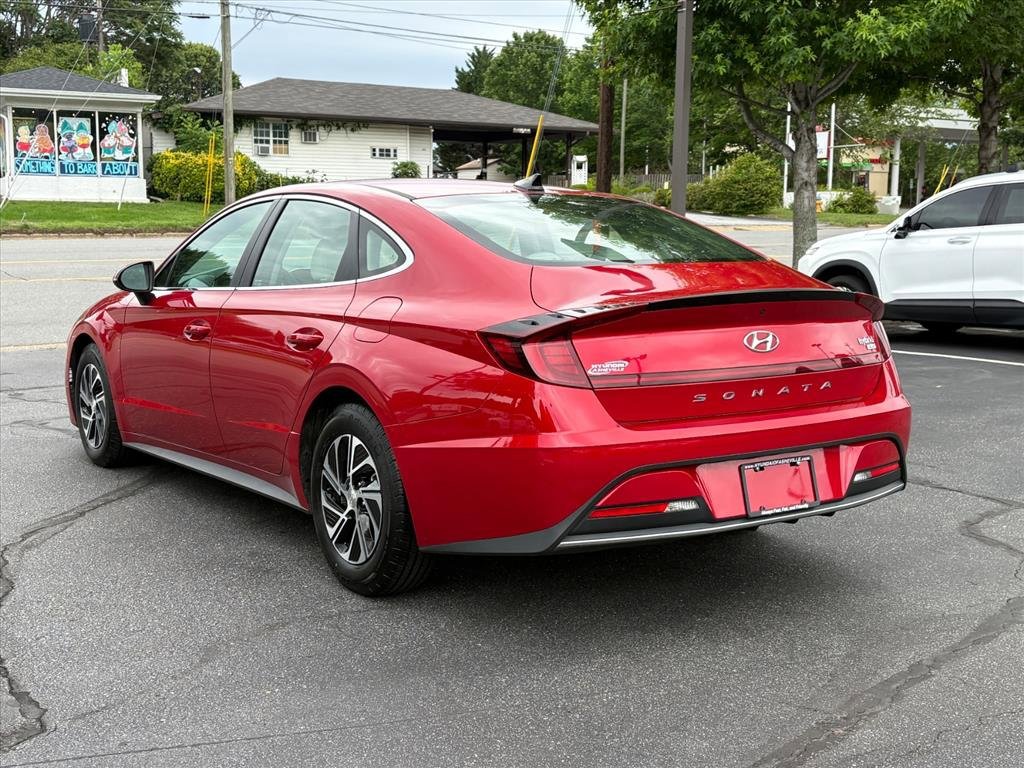 Used 2021 Hyundai Sonata Blue FWD image 4
