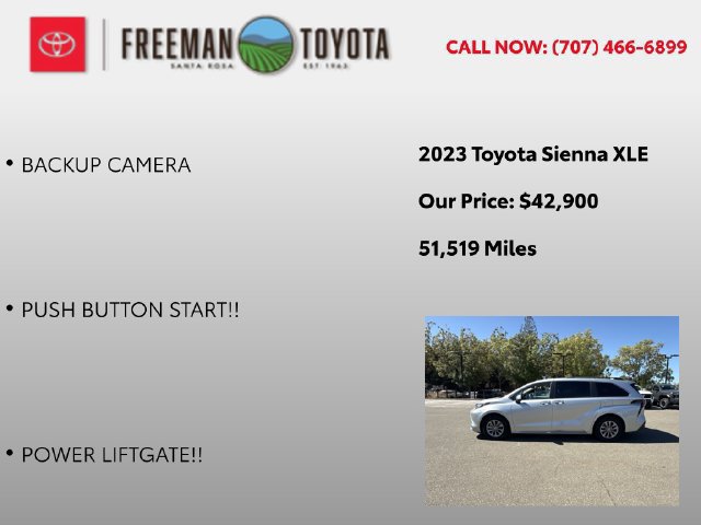 Used 2023 Toyota Sienna XLE FWD image 9