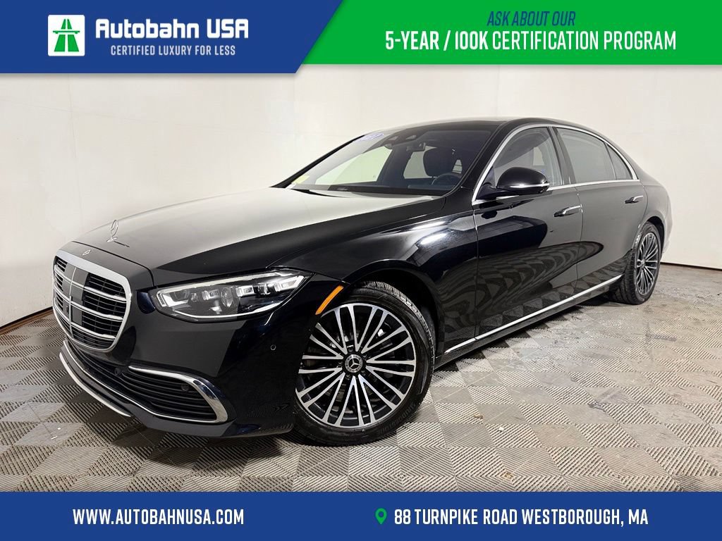 Used 2021 Mercedes-Benz S 580 4MATIC Sedan image 1
