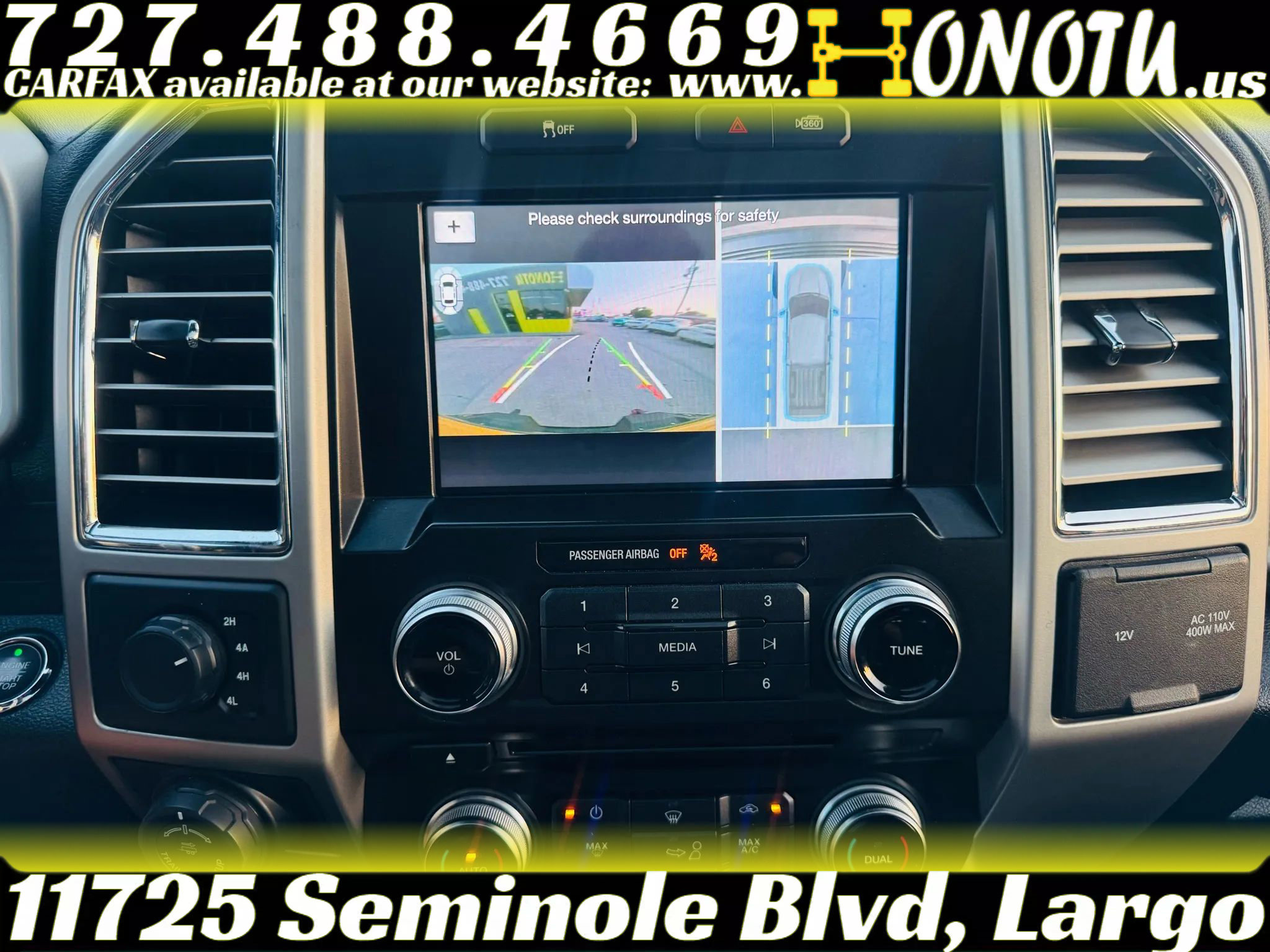 Used 2016 Ford F150 Lariat w/ Equipment Group 502A Luxury image 34