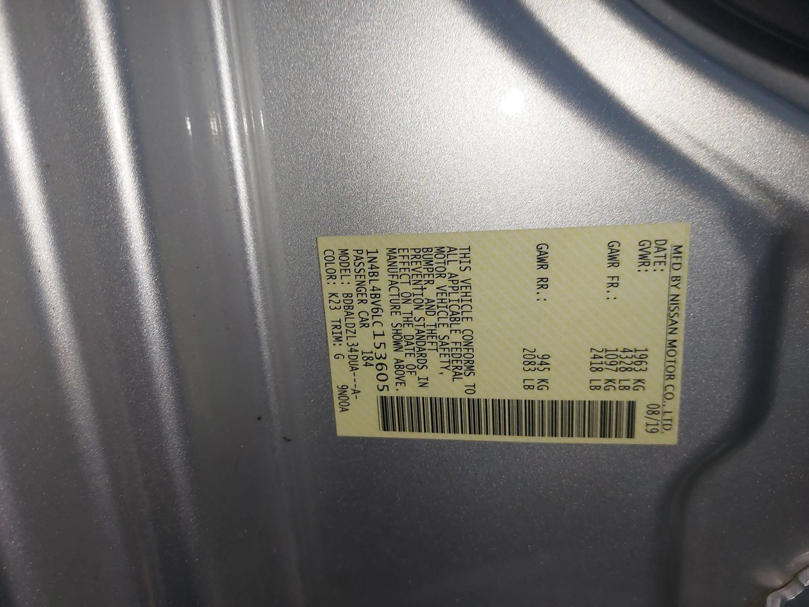 Used 2020 Nissan Altima 2.5 S FWD image 36
