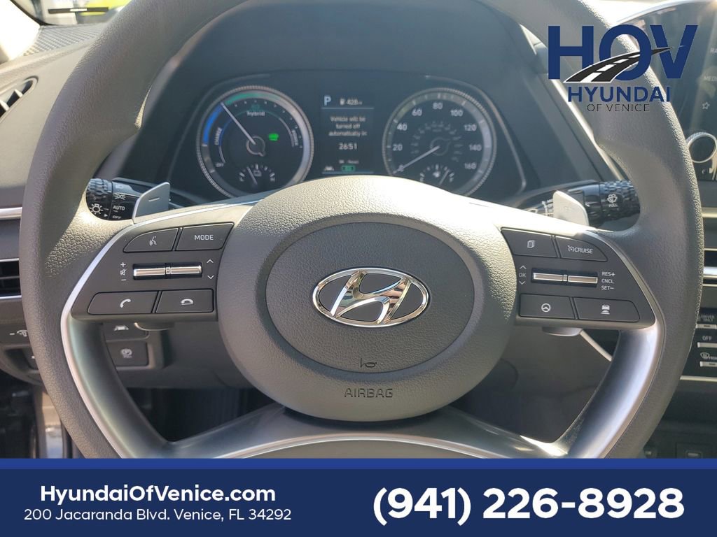 Certified 2023 Hyundai Sonata Blue w/ Cargo Package image 32