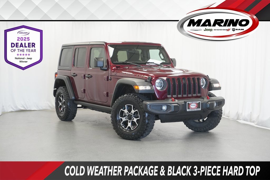 Certified 2021 Jeep Wrangler Unlimited Rubicon w/ Cold Weather Group