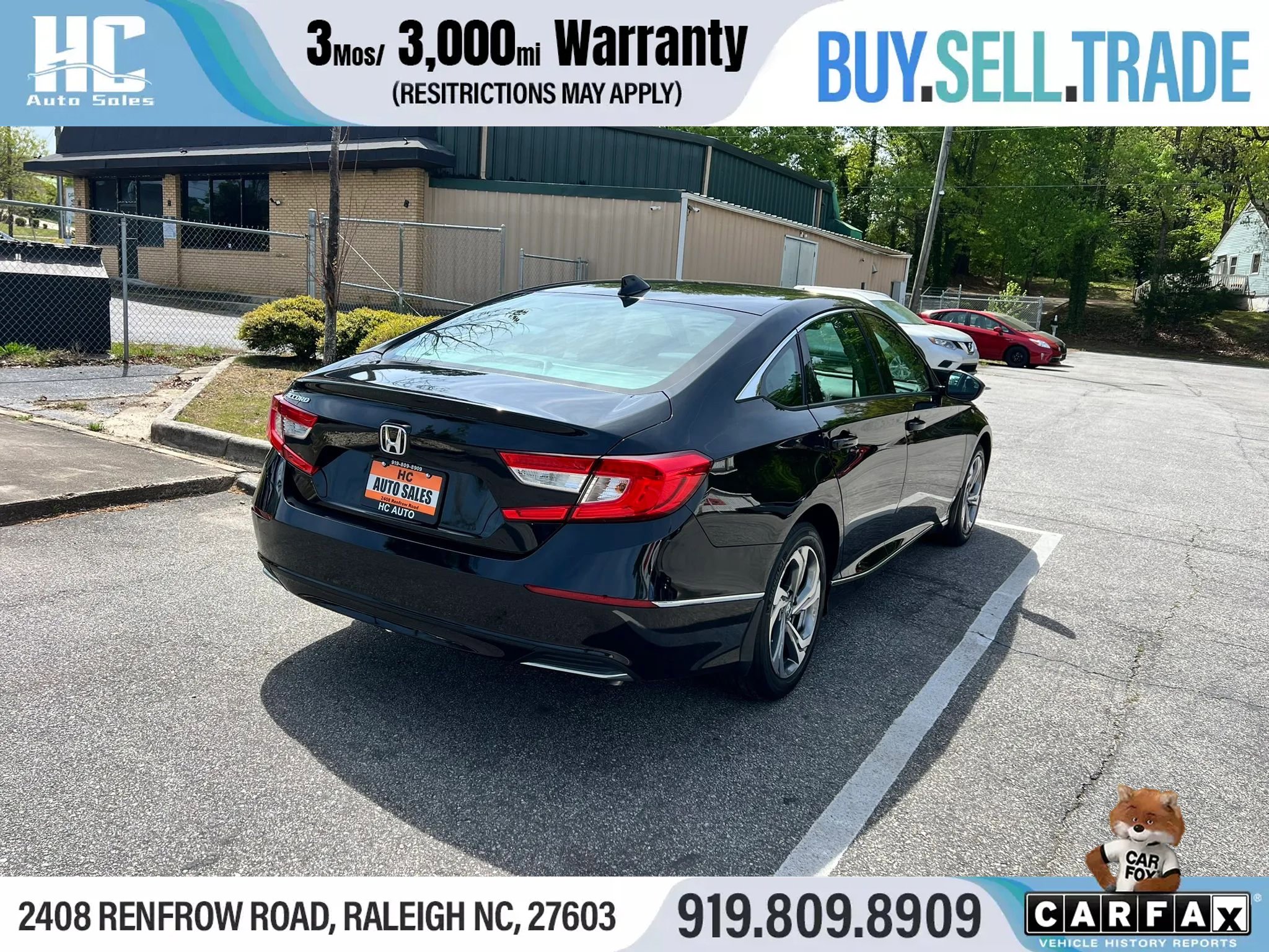 Used 2018 Honda Accord EX image 5