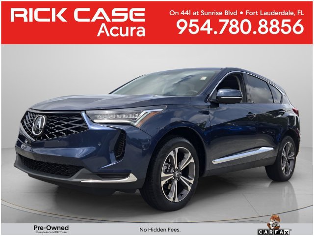 Certified 2025 Acura RDX w/ Technology Package AWD/4WD image 1