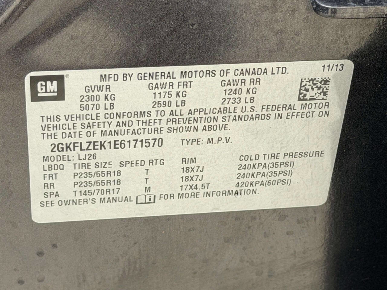 Used 2014 GMC Terrain Denali w/ LPO, Protection Package AWD/4WD image 22