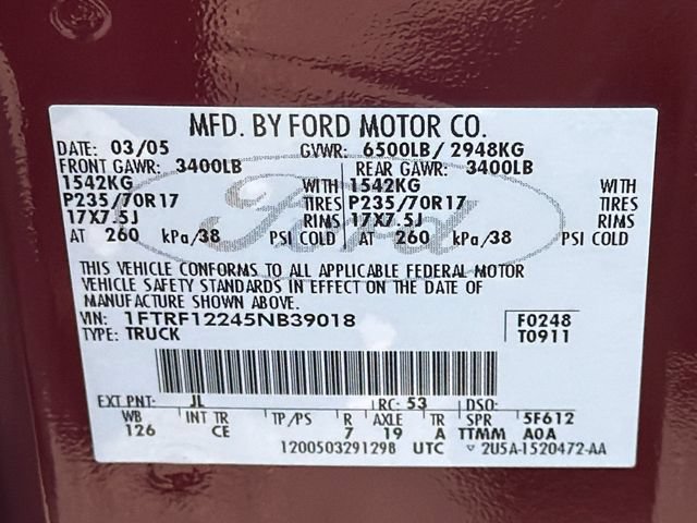 Used 2005 Ford F150 2WD Regular Cab image 25