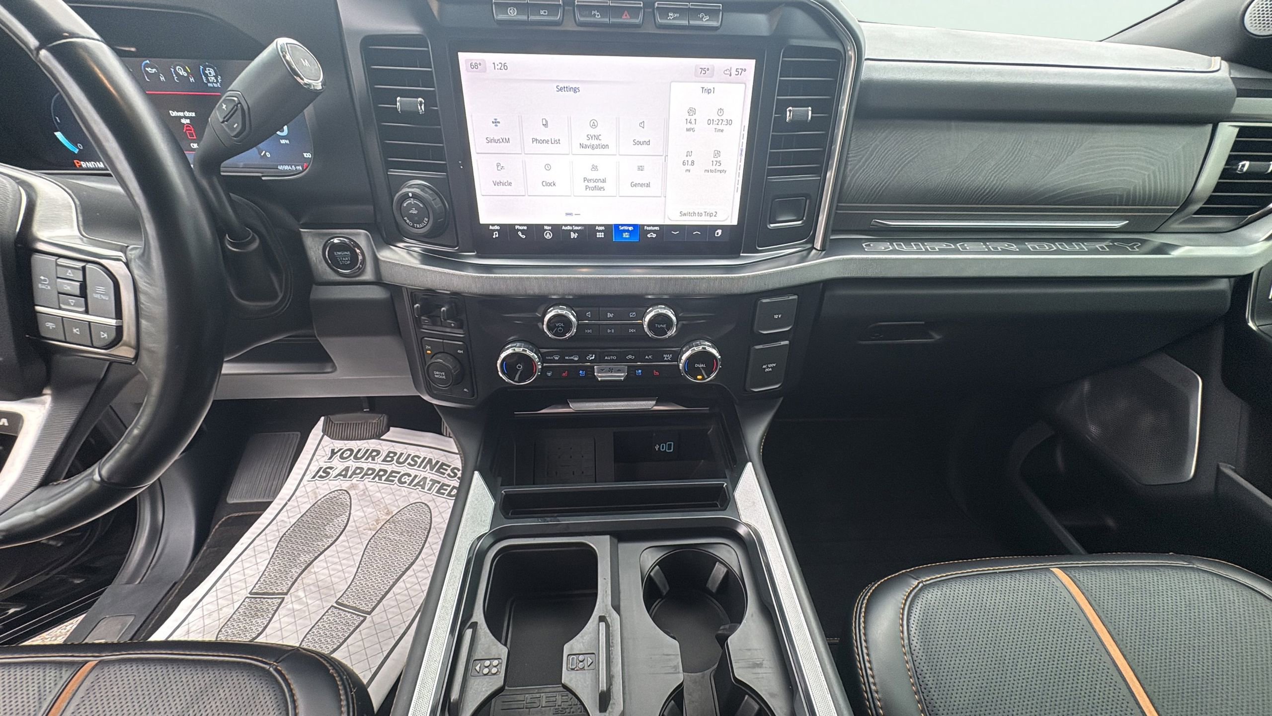 Used 2023 Ford F450 Platinum w/ FX4 Off-Road Package AWD/4WD image 22