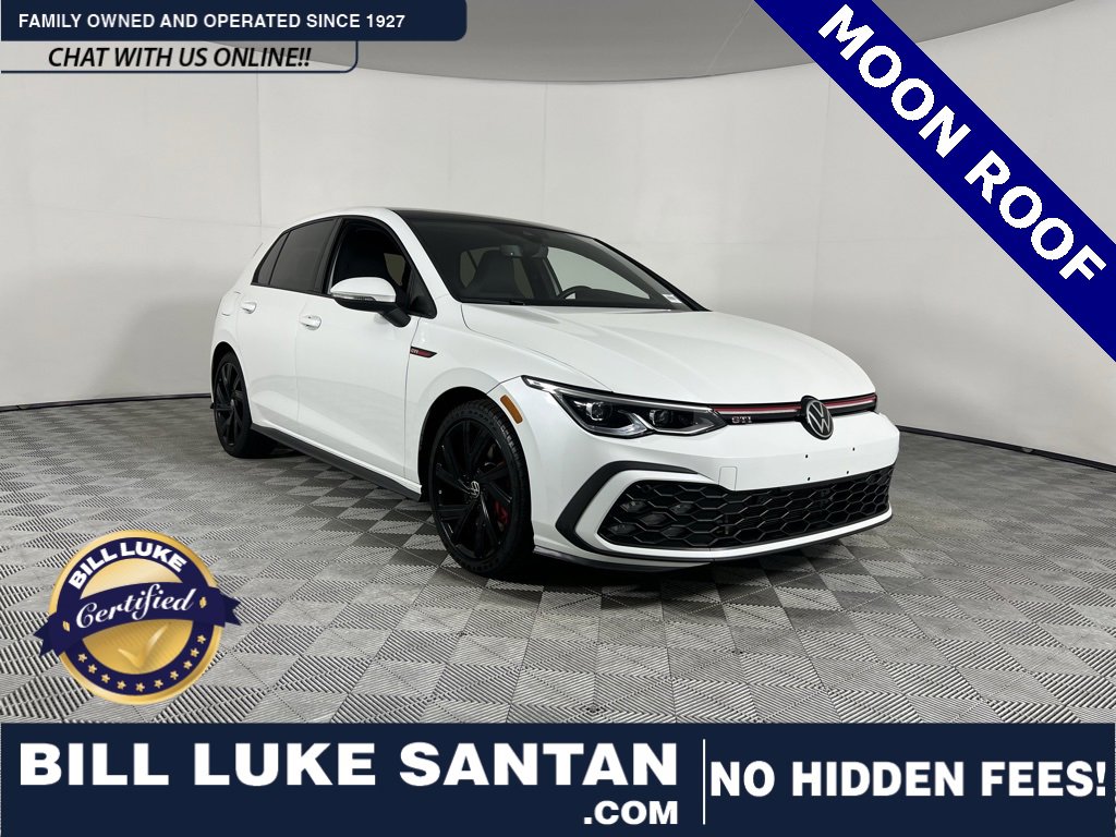 Used 2023 Volkswagen GTI SE w/ Black Wheel Package image 1