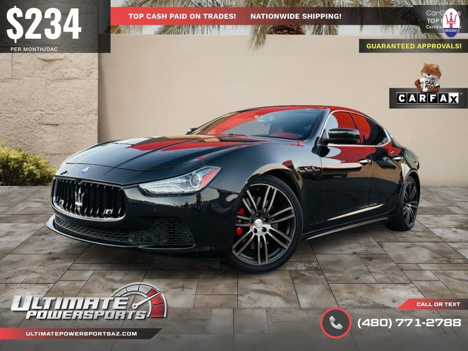 Used 2014 Maserati Ghibli S Q4 AWD/4WD image 2