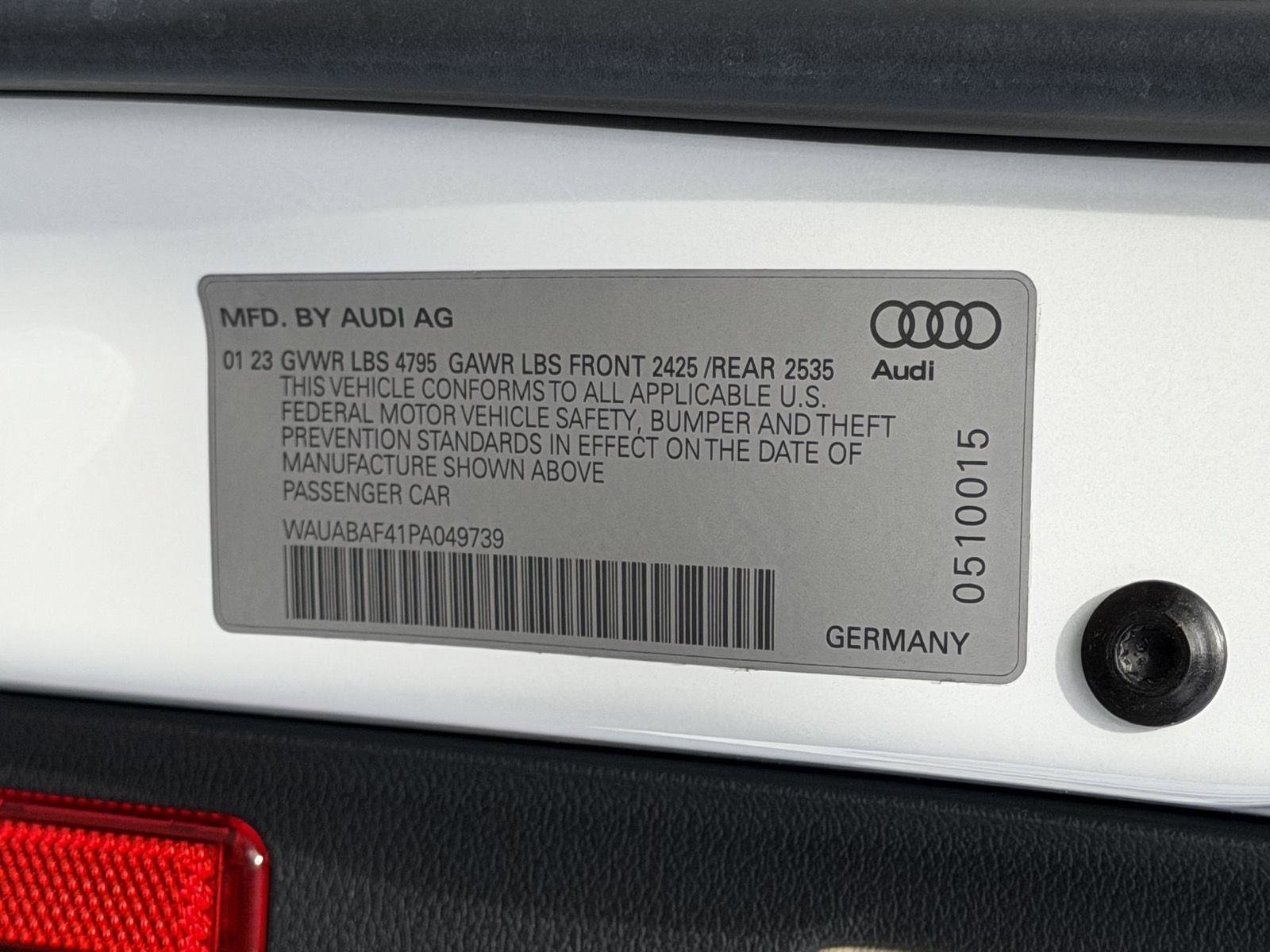 Used 2023 Audi A4 2.0T Premium w/ Convenience Package AWD/4WD image 25