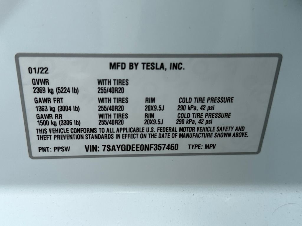Used 2022 Tesla Model Y Long Range AWD/4WD image 31